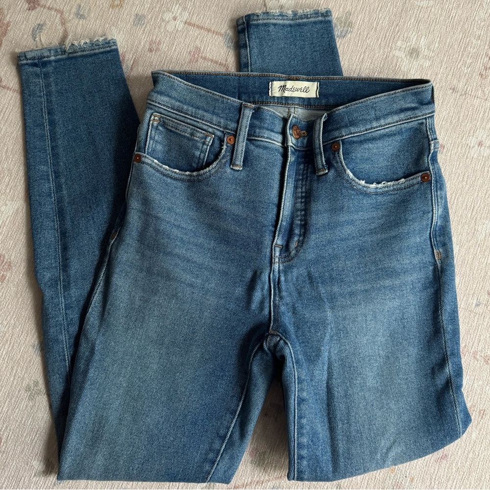 Madewell 9” High Rise Skinny Jeans